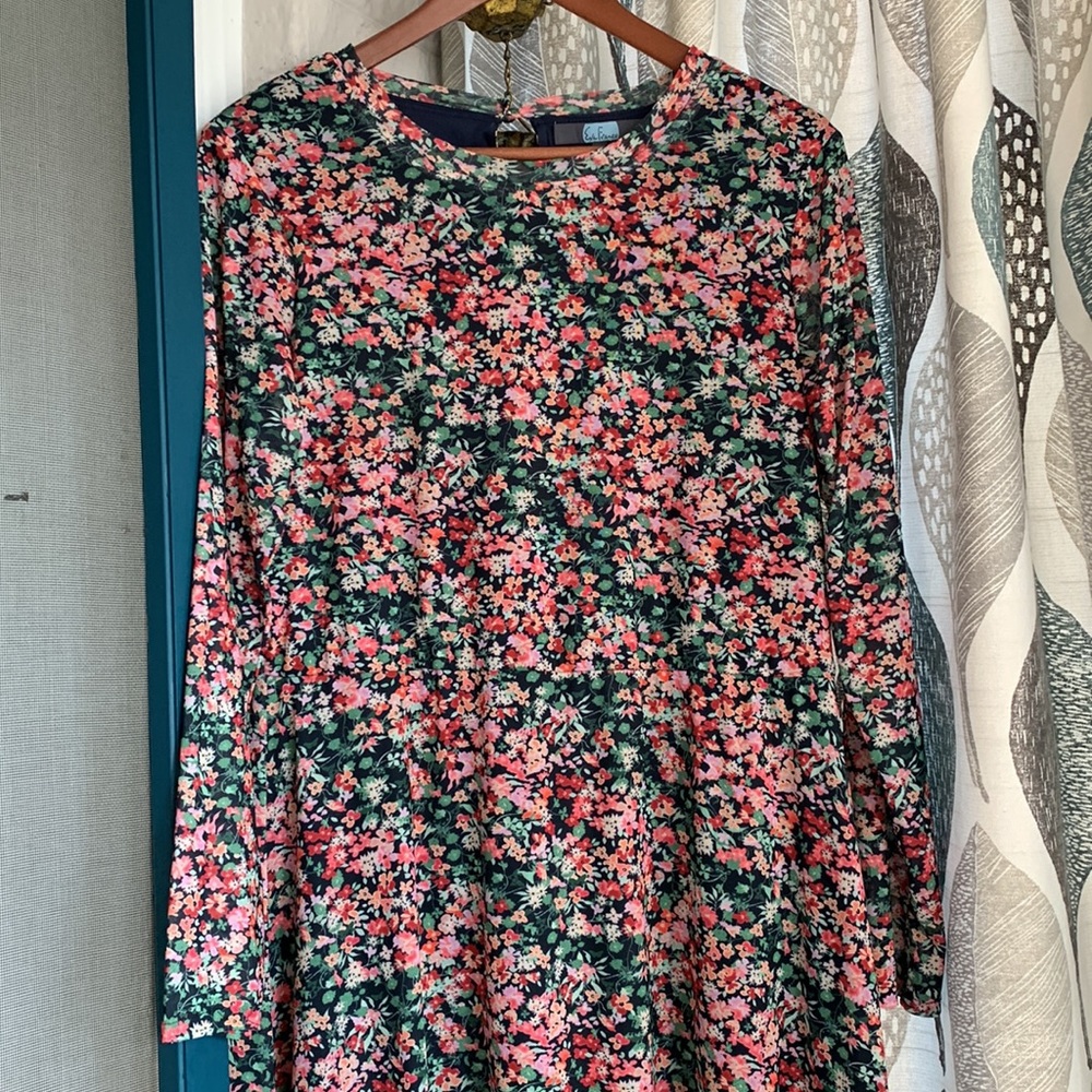 ✨ Anthropologie Fiona Maxi Dress Sz MP - Picture 6 of 11